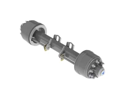 Semi-trailer Axle Poster